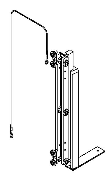 KOHLER K-1113080-A Roller Assembly, LH, Amber
