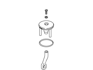 KOHLER K-20619 Stopper Assembly, Polished Chrome