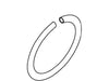 KOHLER K-36715 Towel Ring, Vibrant Satin Bronze