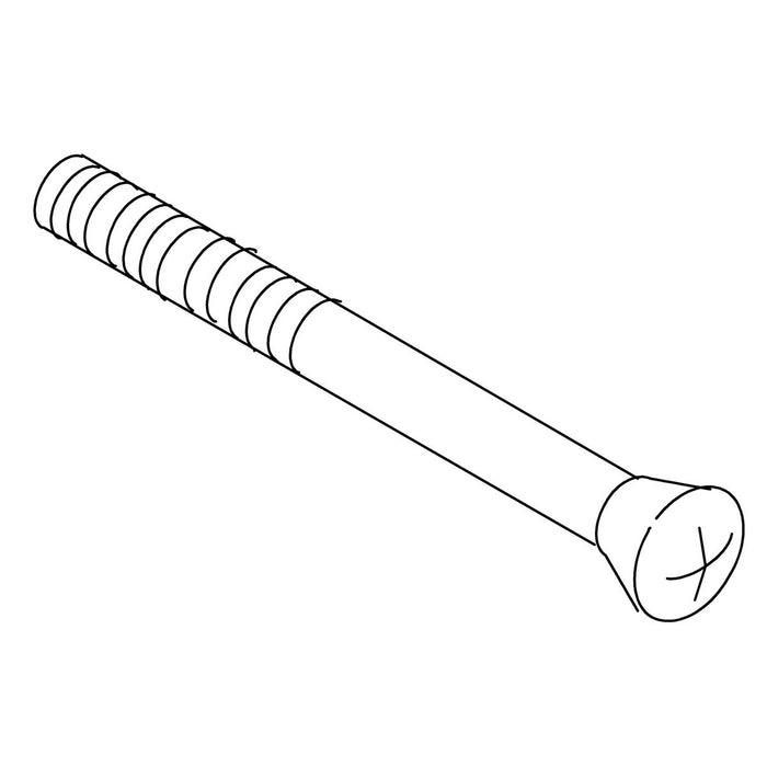 KOHLER K-40492 Screw, #8-32 x 2 7/8, Brushed Chrome