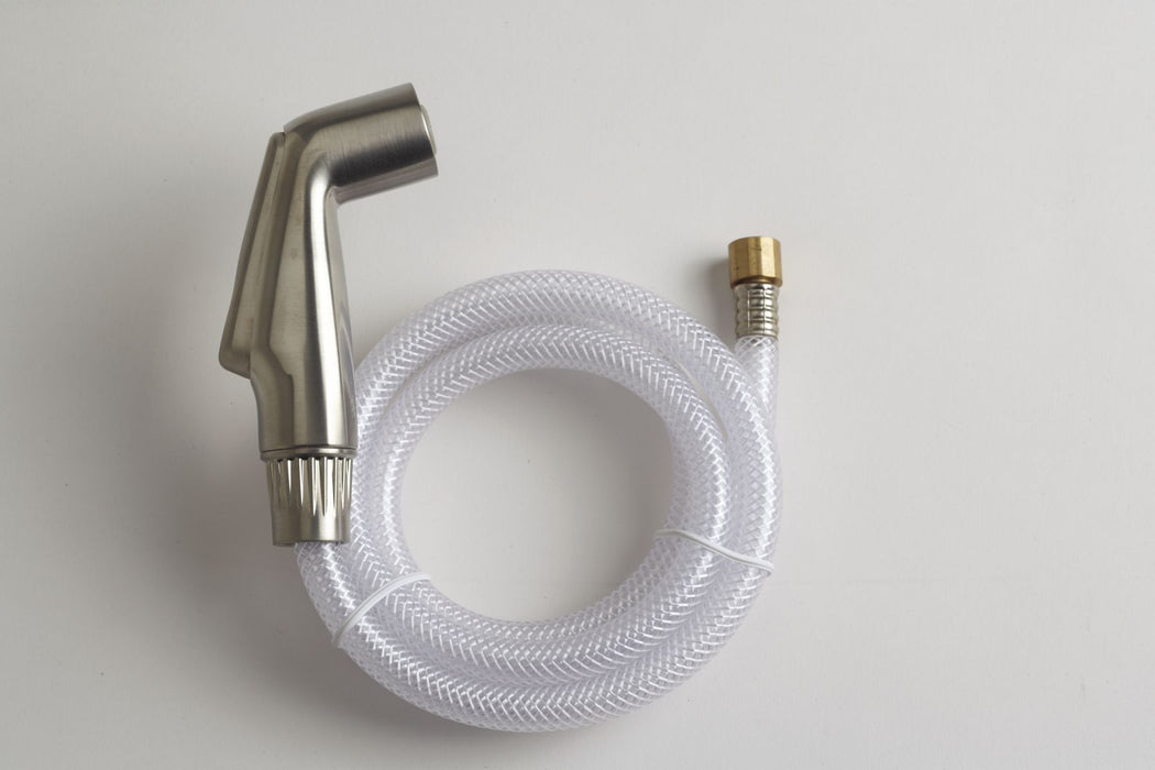 KOHLER K-GP1021724 Kitchen Faucet Side Spray with Hose, Vibrant Brushed Nickel