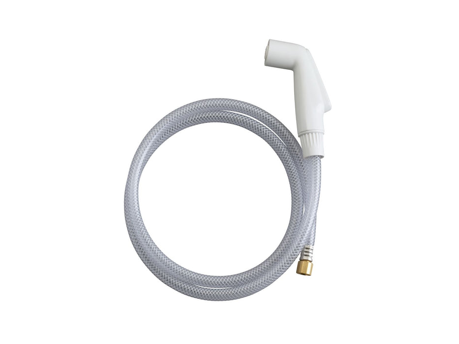 KOHLER K-GP1021724 Kitchen Faucet Side Spray with Hose, White