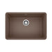 BLANCO 522433 Precis 27" Single Bowl Kitchen Sink - Café