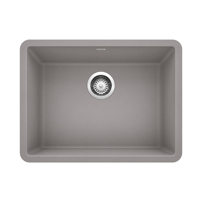 BLANCO 522413 Precis 24" Single Bowl Kitchen Sink - Metallic Gray