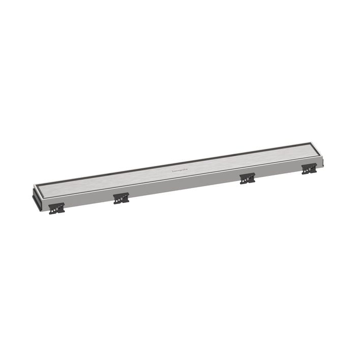 hansgrohe RainDrain Match Trim Zero/ Tile 23 5/8" with Height Adjustable Frame