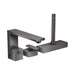 AXOR Edge 3-Hole Roman Tub Set Trim with 1.75 GPM Handshower
