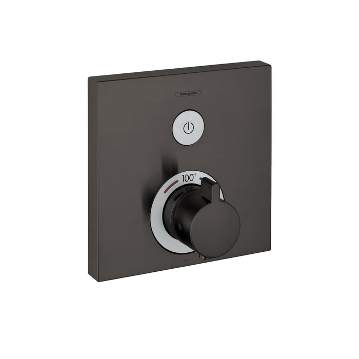 hansgrohe ShowerSelect Thermostatic Trim for 1 Function, Square