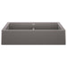 BLANCO 526549 Vintera 33" Equal Double Apron Farmhouse Sink - Metallic Gray