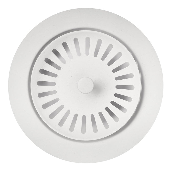 BLANCO 240319 Color-Coordinated Metal Basket Strainer - White