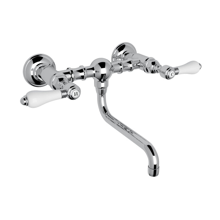 ROHL A1405/44 Acqui® Wall Mount Bridge Lavatory Faucet