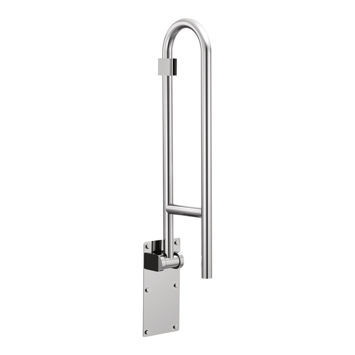 30" flip up grab bar