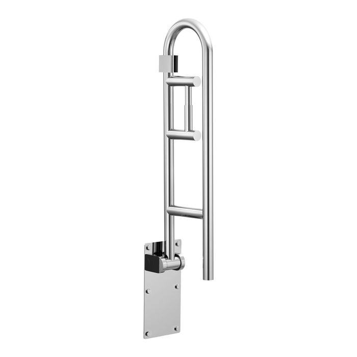 30" flip up grab bar