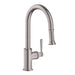 AXOR Montreux HighArc Kitchen Faucet 2-Spray Pull-Down, 1.75 GPM