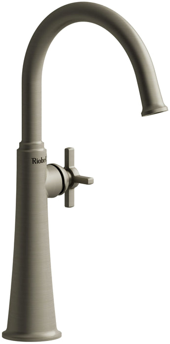 Riobel MMRDL01 Momenti Single Handle Tall Lavatory Faucet with C-Spout