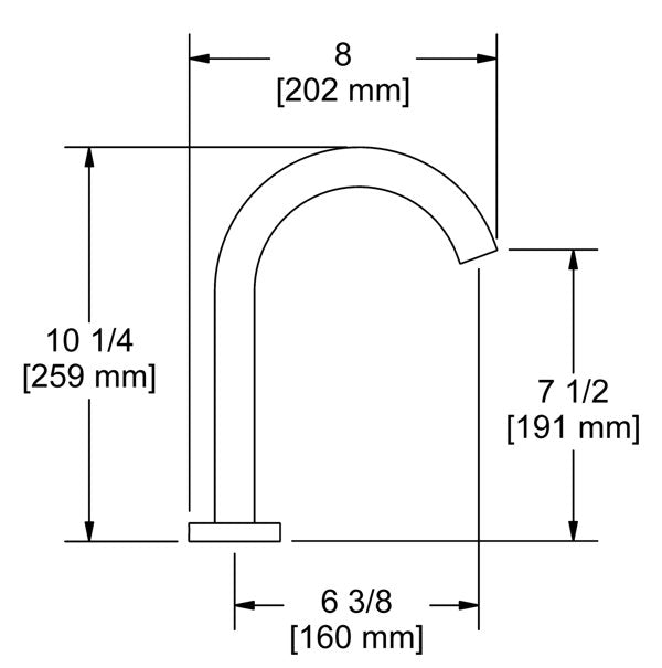 Riobel RU19 Riu 3-Hole Deck Mount Tub Filler