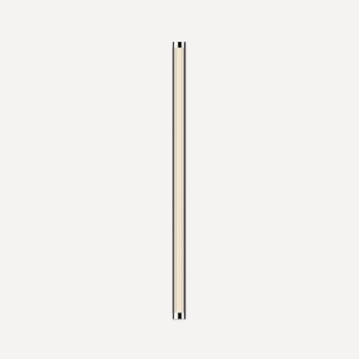 Robern JLA30FKSC3D76K Lighting, Sconce, 1-3/8" x 30" x 2", Fluted, Chrome, Dimmable, Warm White (3000K)