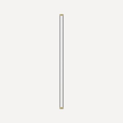 Robern JLA36FKSCVC86K Lighting, Sconce, 1-3/8" x 36" x 2", Fluted, Brass, Tunable White (2700K - 5600K)