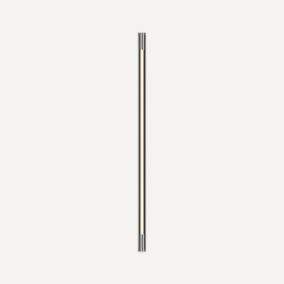 Robern JLA40RKSC3D76K Lighting, Sconce, 1-3/8" x 40" x 1-9/16", Round, Chrome, Dimmable, Warm White (3000K)