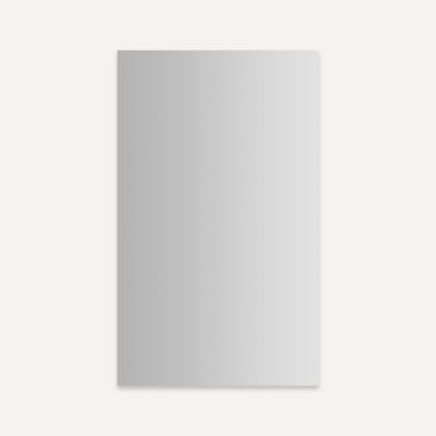 Robern MR2440D6FPE4R M Series Reserve Cabinet, 24" × 40" × 6", Polished Edge, Electric+ Upgrade, Right Hinge