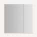 Robern MR3030D4FBE4L M Series Reserve Cabinet, 30" × 30" × 4", Double Door, Bevel Edge, Electric+ Upgrade