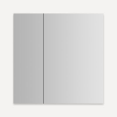 Robern MR3030D6FPE2 M Series Reserve Cabinet, 30" x 30" x 6", Polished Edge, Electric Upgrade