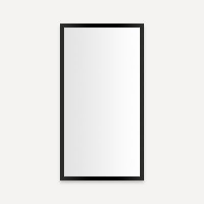 Robern PC1630D4TLE83 16" x 30" x 4", Matte Black, Electric Upgrade, Left Hinge