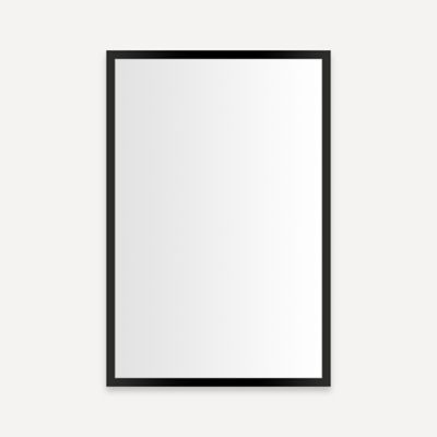 Robern PC2030D6TLE83 20" x 30" x 6", Matte Black, Electric Upgrade, Left Hinge