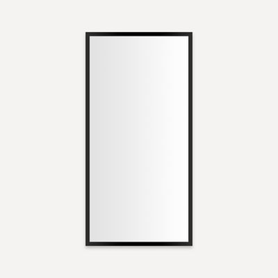 Robern PC2040D6TLE83 20" x 40" x 6", Matte Black, Electric Upgrade, Left Hinge
