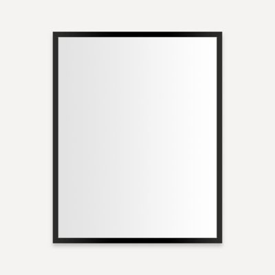 Robern PC2430D6TLE83 24" x 30" x 6", Matte Black, Electric Upgrade, Left Hinge