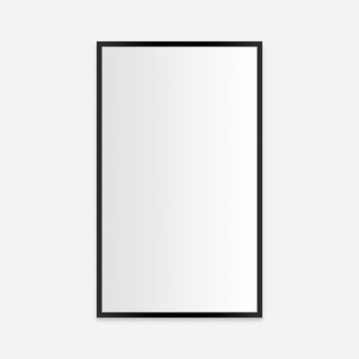 Robern PC2440D4TLE83 24" x 40" x 4", Matte Black, Electric Upgrade, Left Hinge