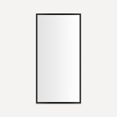 Robern PC2448D4TLE83 24" x 48" x 4", Matte Black, Electric Upgrade, Left Hinge