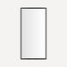 Robern PC2448D4TNN83 24" x 48" x 4", Matte Black, Reversible Hinge
