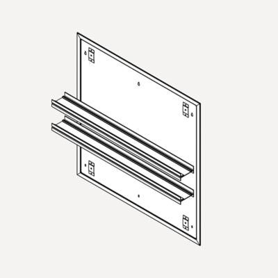 Robern PMGKIT3030 Mirror Ganging Kit, 30" W x 30" H