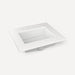 Robern TB25UCO92-8 Quartz Stone Vanity Top, 25" x 3/4" x 22", Center Undercounter Sink, Quartz White, Three Hole, for Islamor