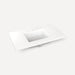 Robern TB37UCO93-8 Quartz Stone Vanity Top, 37" x 3/4" x 22", Center Undercounter Sink, White Zeus Extreme, Three Hole, for I
