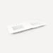 Robern TB61UDO93-8D2 Quartz Stone Vanity Top, 61" x 3/4" x 22", Double Undercounter Sink, White Zeus Extreme, Three Hole, for