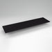 Robern TE73G90 Quartz Stone Vanity Top, 73" x 3/4" x 19", Dry Top, Lava Black