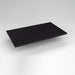 Robern TF37G90 Quartz Stone Vanity Top, 37" x 3/4" x 22", Dry Top, Lava Black