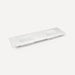 Robern TF73UDO94-8D3 Quartz Stone Vanity Top, 73" x 3/4" x 22", Double Undercounter Sink, Lyra, Three Hole