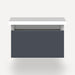 Robern VM12H1D21F17N 12" x 7-1/2" x 21", Matte Slate, Full Drawer