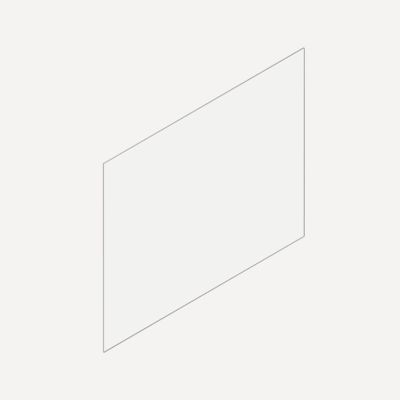 Robern VM1SKH2D21-21 Cartesian & Side Kit, 15" H x 21" D, Single Side Kit, White