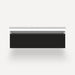 Robern VM24H1D21P28S 24" x 7-1/2" x 21", Matte Black, Plumbing Drawer, Selectable Night Light, 2700K/4000K Temperature (Warm/