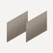 Robern VM2SKH2D21-12 Cartesian & Side Kit, 15" H x 21" D, Pair Side Kits, Satin Bronze