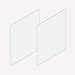 Robern VM2SKH3D21-26 Cartesian & Side Kit, 22-1/2" H x 21" D, Pair Side Kits, Matte White