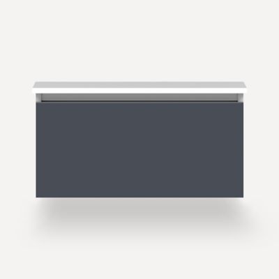 Robern VM30H2D21P17N 30" x 15" x 21", Matte Slate, Plumbing Drawer