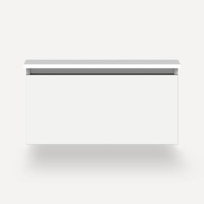 Robern VM30H2D21P21S 30" x 15" x 21", White, Plumbing Drawer, Selectable Night Light, 2700K/4000K Temperature (Warm/Cool Ligh
