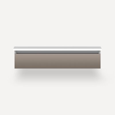 Robern VM36H1D21F12S 36" x 7-1/2" x 21", Satin Bronze, Full Drawer, Selectable Night Light, 2700K/4000K Temperature (Warm/Coo