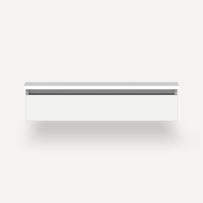 Robern VM36H1D21R21N 36" x 7-1/2" x 21", White, False Front Drawer