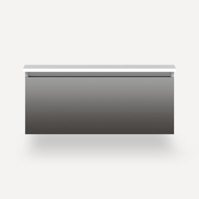 Robern VM36H2D21F11N 36" x 15" x 21", Tinted Gray Mirror, Full Drawer