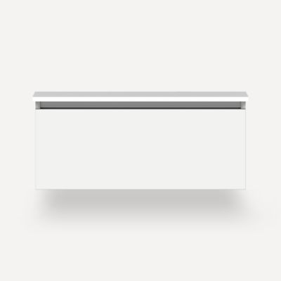 Robern VM36H2D21P21N 36" x 15" x 21", White, Plumbing Drawer
